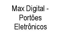 Logo Max Digital - Portões Eletrônicos