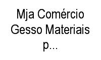 Logo Mja Comércio Gesso Materiais para Construção em Vila Augusta