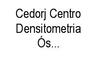 Logo Cedorj Centro Densitometria Óssea Rio de Janeiro em Madureira