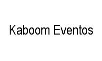 Logo Kaboom Eventos em Atuba