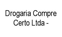 Logo Drogaria Compre Certo Ltda - em São Benedito