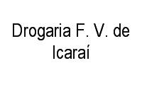 Logo Drogaria F. V. de Icaraí em Centro