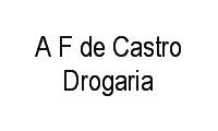 Logo A F de Castro Drogaria em Pedra de Guaratiba