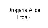 Logo Drogaria Alice Ltda - em Capim Macio