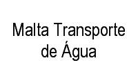 Logo Malta Transporte de Água em Bela Vista