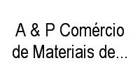 Logo A & P Comércio de Materiais de Construção