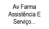 Logo Av Farma Assistência E Serviços Farmacêuticos em Praça da Bandeira