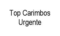 Logo Top Carimbos Urgente em Venda Nova
