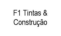 Logo F1 Tintas & Construção em Rocha Miranda