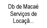 Logo Db de Macaé Serviços de Locação de Veículos em Costa do Sol