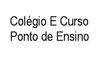 Logo Colégio E Curso Ponto de Ensino em Icaraí