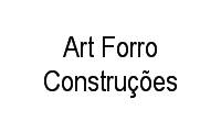 Logo Art Forro Construções em Quintino Cunha