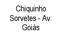 Logo Chiquinho Sorvetes - Av. Goiás em Setor Central