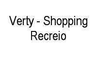 Logo Verty - Shopping Recreio em Recreio dos Bandeirantes
