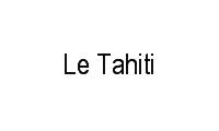 Logo Le Tahiti em Álvaro Weyne
