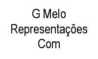 Logo G Melo Representações Com em Santo Amaro