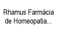Logo Rhamus Farmácia de Homeopatia E Manipulação Hom em Centro