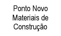 Logo Ponto Novo Materiais de Construção em Inácio Barbosa