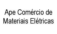 Logo Ape Comércio de Materiais Elétricas em Vila Galvão