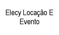 Logo Elecy Locação E Evento em Jardim Iracema