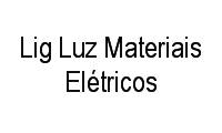 Logo Lig Luz Materiais Elétricos em Centro