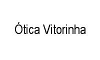 Logo Ótica Vitorinha em Pilares