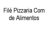 Logo Filé Pizzaria Com de Alimentos em Venda da Cruz