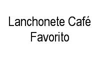 Logo Lanchonete Café Favorito em Vila Santa Cecília
