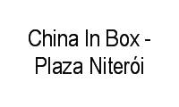 Logo China In Box - Plaza Niterói em Centro