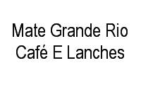Logo Mate Grande Rio Café E Lanches