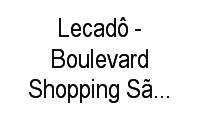 Logo Lecadô - Boulevard Shopping São Gonçalo em Centro