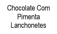 Logo Chocolate Com Pimenta Lanchonetes em Centro
