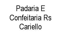 Logo Padaria E Confeitaria Rs Cariello em Rio do Ouro