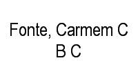 Logo Fonte, Carmem C B C em Centro