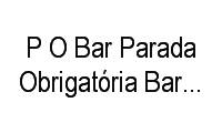 Logo P O Bar Parada Obrigatória Bar E Lanchonete em Icaraí