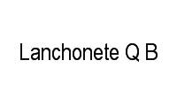 Logo Lanchonete Q B em Centro