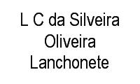 Logo L C da Silveira Oliveira Lanchonete