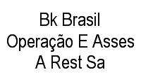 Logo de Bk Brasil Operação E Asses A Rest Sa