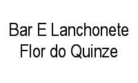 Logo Bar E Lanchonete Flor do Quinze