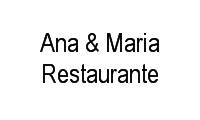 Logo Ana & Maria Restaurante