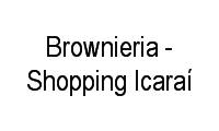 Logo Brownieria - Shopping Icaraí em Icaraí