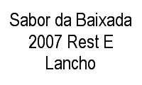 Logo Sabor da Baixada 2007 Rest E Lancho