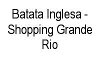 Logo Batata Inglesa - Shopping Grande Rio em Jardim José Bonifácio