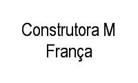 Logo Construtora M França em Centro