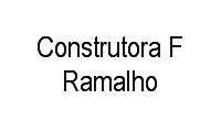 Logo Construtora F Ramalho em Pirajá