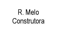 Logo R. Melo Construtora em Marquês