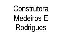 Logo Construtora Medeiros E Rodrigues em Piçarreira