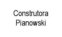 Logo Construtora Pianowski em Água Verde