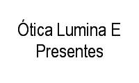 Logo Ótica Lumina E Presentes em Alcântara