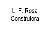 Logo L. F. Rosa Construtora